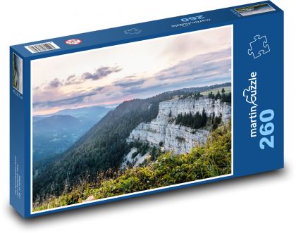 Szwajcaria - przyroda - Puzzle 260 elementów, rozmiar 41x28,7 cm