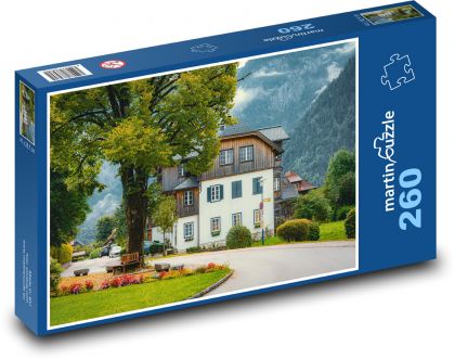 House - Village - Puzzle 260 pieces, size 41x28.7 cm 