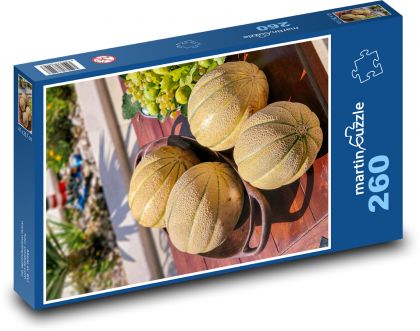 Melony - Puzzle 260 elementów, rozmiar 41x28,7 cm