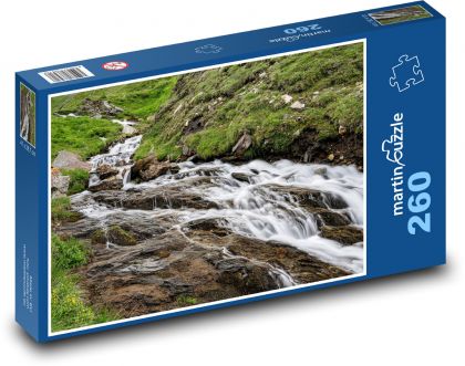 Rzeka górska - Puzzle 260 elementów, rozmiar 41x28,7 cm