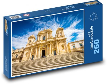 Sicily - Cathedral - Puzzle 260 pieces, size 41x28.7 cm 
