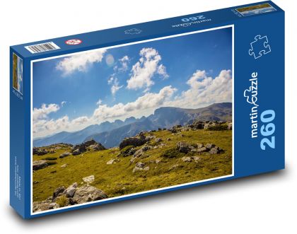Mountains - nature - Puzzle 260 pieces, size 41x28.7 cm 