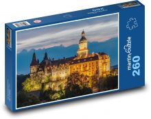 Hrad Wałbrzych Puzzle 260 dílků - 41 x 28,7 cm