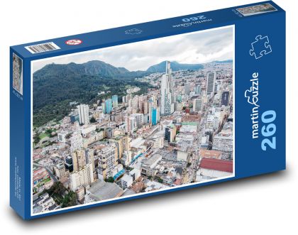 Bogota - mesto - Puzzle 260 dielikov, rozmer 41x28,7 cm