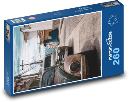 Ulica - autá - Puzzle 260 dielikov, rozmer 41x28,7 cm