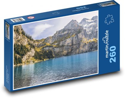 Hory - jezero - puzzle 260 dílků