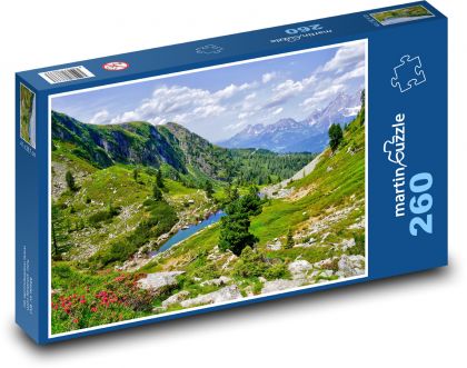 Alps - Gasselsee - Puzzle 260 pieces, size 41x28.7 cm 