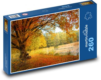 Herbst - Wald, Bäume - Puzzle - 260 Teile