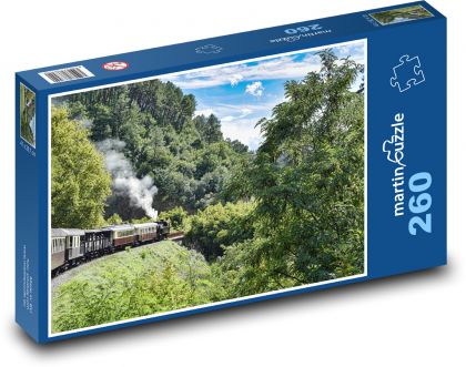 Dampfzug - Puzzle - 260 Teile