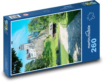 Rumunia - zamek Bran - Puzzle 260 elementów, rozmiar 41x28,7 cm