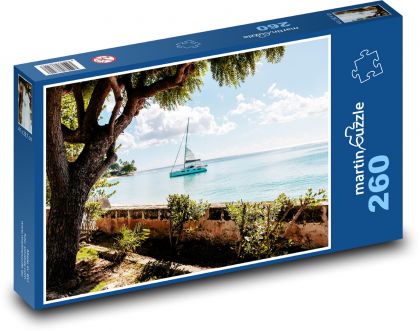 Barbados - sailboats - Puzzle 260 pieces, size 41x28.7 cm 