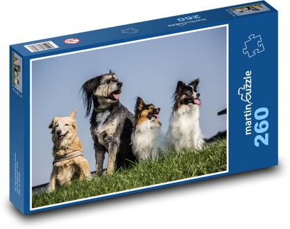 Tiere - Hunde - Puzzle - 260 Teile