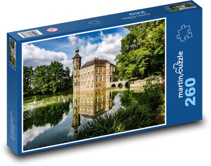 Chateau - Lake - Puzzle 260 pieces, size 41x28.7 cm 