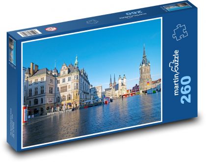 Nemecko - Halle - Puzzle 260 dielikov, rozmer 41x28,7 cm