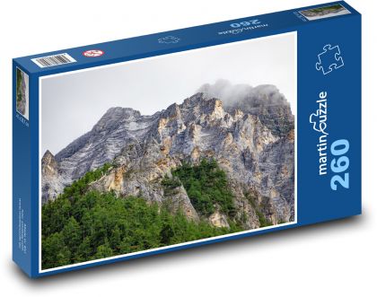 Mountains - forest - Puzzle 260 pieces, size 41x28.7 cm 