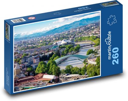 Most - Tiflis, Stadt - Puzzle - 260 Teile