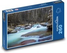 Peřeje na řece Puzzle 260 dílků - 41 x 28,7 cm