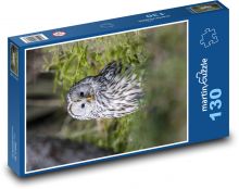 White owl Puzzle 130 pieces - 28.7 x 20 cm