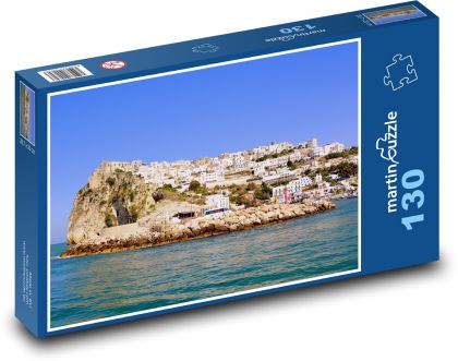 Wyspa na morzu - Puzzle 130 elementów, rozmiar 28,7x20 cm