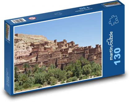 Morocco - Kasbah - Puzzle 130 pieces, size 28.7x20 cm 
