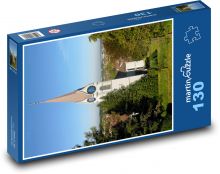 Uster - Švajčiarsko, kostol Puzzle 130 dielikov - 28,7 x 20 cm