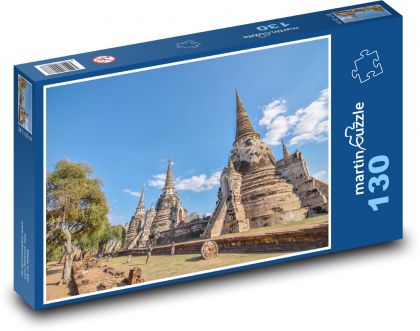 Ayutthaya - Thajsko - Puzzle 130 dielikov, rozmer 28,7x20 cm 