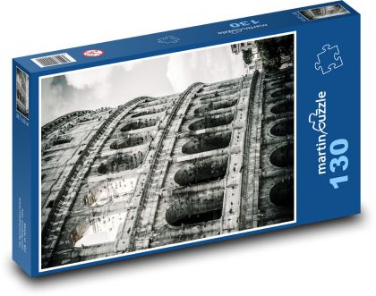 Rím - Taliansko, Koloseum - Puzzle 130 dielikov, rozmer 28,7x20 cm 