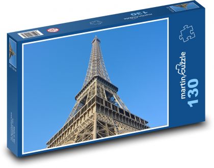 Eiffelova veža - Paríž, Francúzsko - Puzzle 130 dielikov, rozmer 28,7x20 cm 