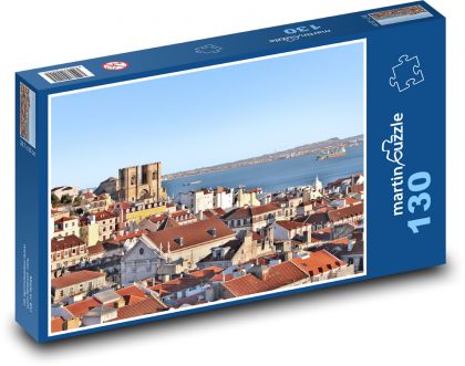 Lisabon - Portugalsko - Puzzle 130 dielikov, rozmer 28,7x20 cm 