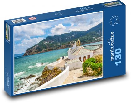 Skopelos - Řecko - puzzle 130 dílků