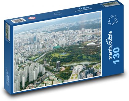 Soul - Kórejská republika - Puzzle 130 dielikov, rozmer 28,7x20 cm 