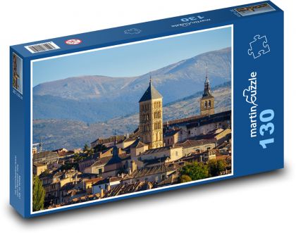 Segovia - Spain, bell tower - Puzzle 130 pieces, size 28.7x20 cm 