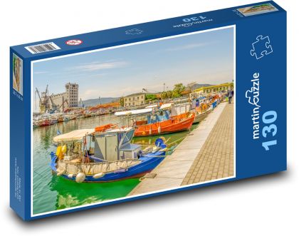 Lode - príroda, more - Puzzle 130 dielikov, rozmer 28,7x20 cm 