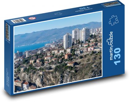 Chorvátsko - Rijeka, Jadran - Puzzle 130 dielikov, rozmer 28,7x20 cm 