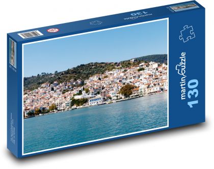 Skopelos - island - Puzzle 130 pieces, size 28.7x20 cm 