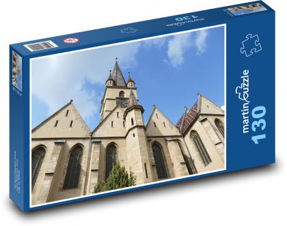 Sibiu - Rumunsko - Puzzle 130 dielikov, rozmer 28,7x20 cm 