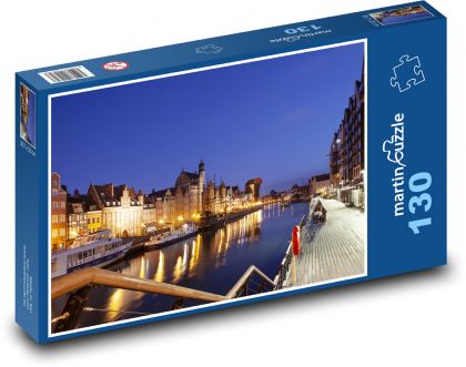 Gdańsk - Polska - Puzzle 130 elementów, rozmiar 28,7x20 cm