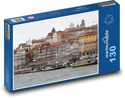Porto - Portugalsko, pobřeží - Puzzle 130 dílků, rozměr 28,7x20 cm