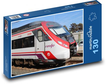 High Speed Train - Puzzle 130 pieces, size 28.7x20 cm 