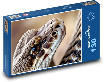 Rattlesnake - had, zviera - Puzzle 130 dielikov, rozmer 28,7x20 cm 