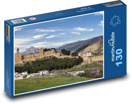 Alcazaba - Palastbefestigung, Spanien - Puzzle - 130 Teile