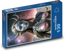 Mystická postava ženy Puzzle 130 dílků - 28,7 x 20 cm
