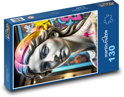 Statue einer Frau - Puzzle - 130 Teile