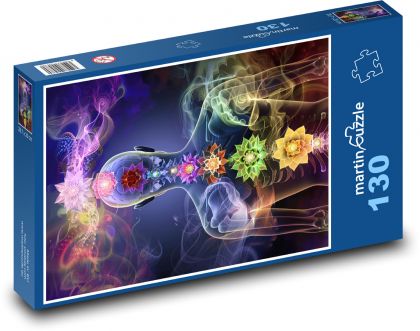 Páteř lidského těla - puzzle 130 dílků