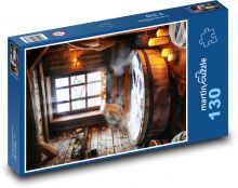 Sauna - lázeň, koupelna Puzzle 130 dílků - 28,7 x 20 cm