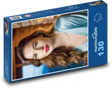 Žena - tvár, krása Puzzle 130 dielikov - 28,7 x 20 cm