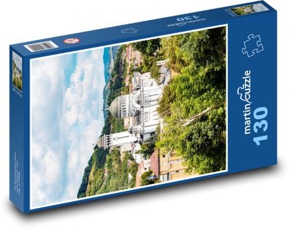 Budynek - Rumunia - Puzzle 130 elementów, rozmiar 28,7x20 cm