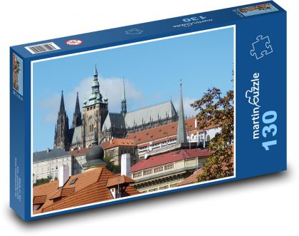 Prague - Historic Centre, Czech Republic - Puzzle 130 pieces, size 28.7x20 cm 