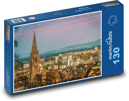 Freiburg - Deutschland - Puzzle - 130 Teile