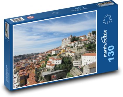 Mesto v Portugalsku - Puzzle 130 dielikov, rozmer 28,7x20 cm 